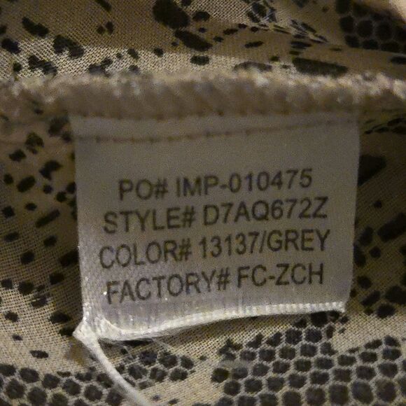 VTG Daytrip S Baby Doll Top Cheetah Animal Fairy Grunge Witchy 90's Y2K - Picture 10 of 10